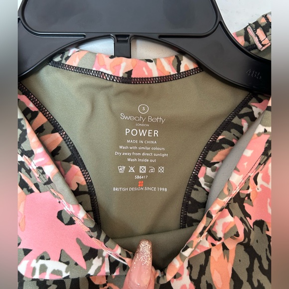 NWOT Sweaty Betty Limited Edition Power Sports Bra and 7/8 Leggings Workout Set - Picture 6 of 13